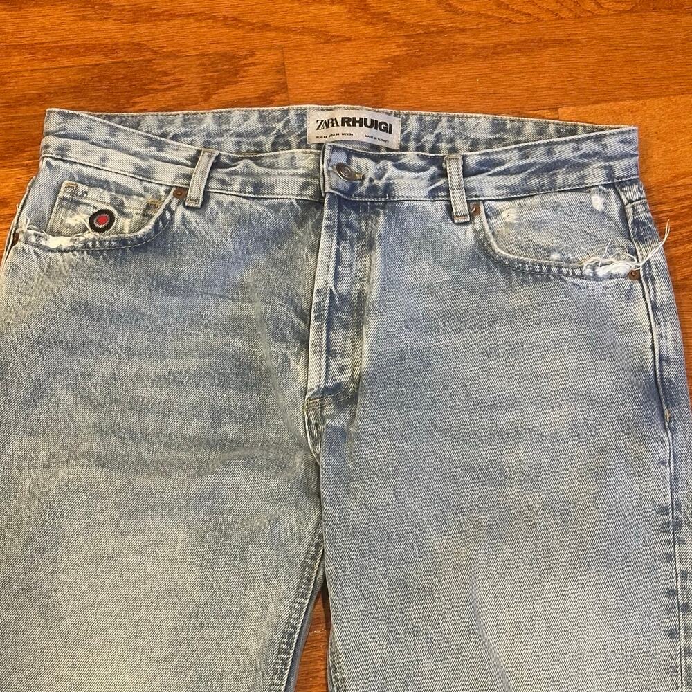 Zara x Rhuigi Jeans sz 34 - Picture 2 of 10